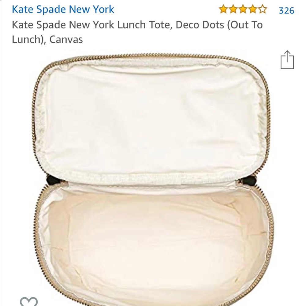 Kate Spade lunch tote